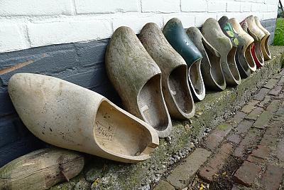 wooden shoes